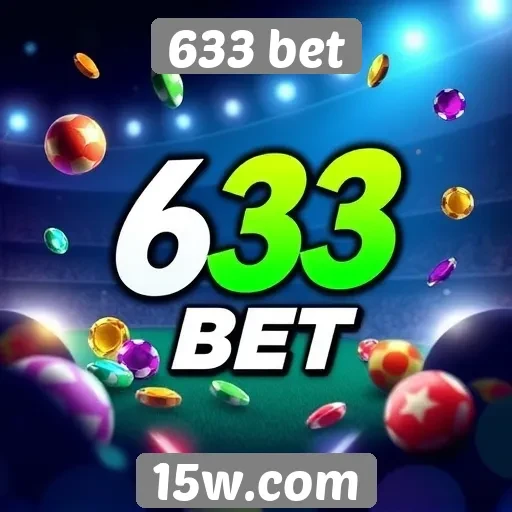 Variedade de jogos disponíveis na 633 bet